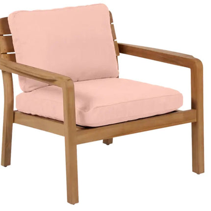 Lodge Low Armchair Teak - hospitality