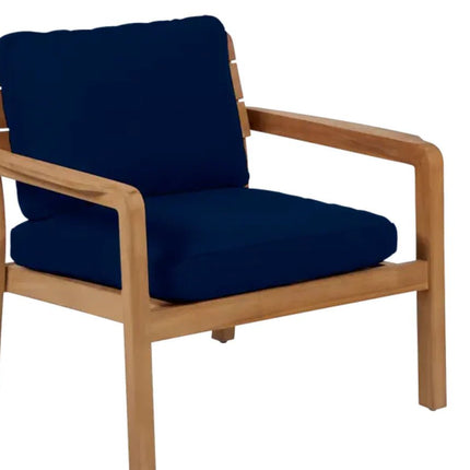 Lodge Low Armchair Teak - hospitality