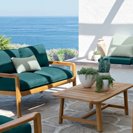 Lodge Low Armchair Teak - hospitality