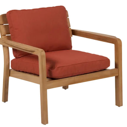 Lodge Low Armchair Teak - hospitality