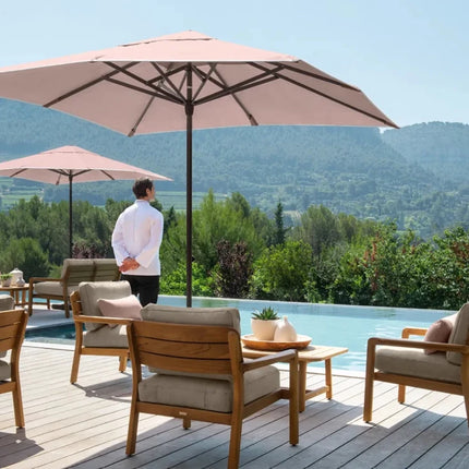 Lodge Low Armchair Teak - hospitality