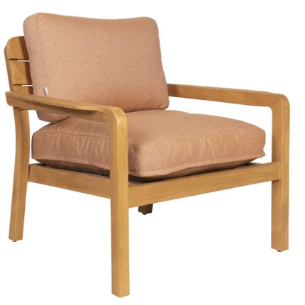 Lodge Low Armchair Teak - hospitality