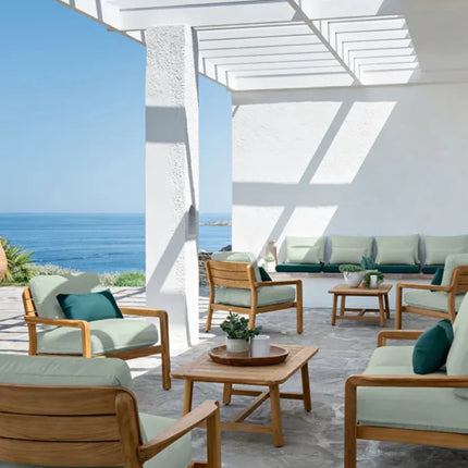 Lodge Low Armchair Teak - hospitality