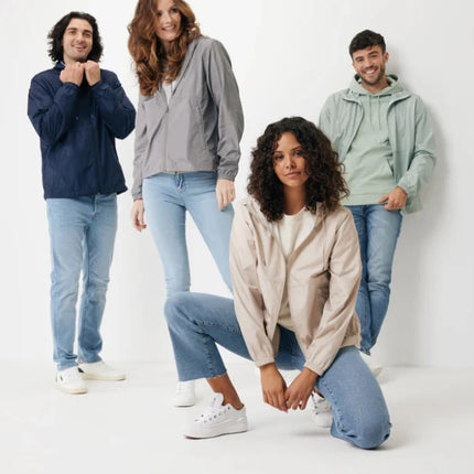 Loga recycled polyester lightweight jacket - hospitality