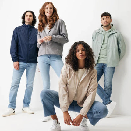Loga recycled polyester lightweight jacket - hospitality