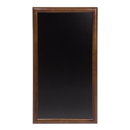 Long hard wood chalkboard 100x56x2.5cm - hospitality