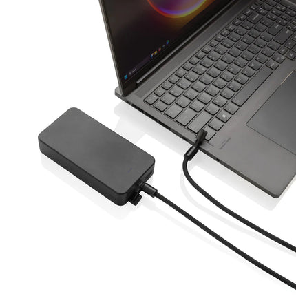 LoopAmp RCS RPET adjustable phone cord with 60W cable - hospitality