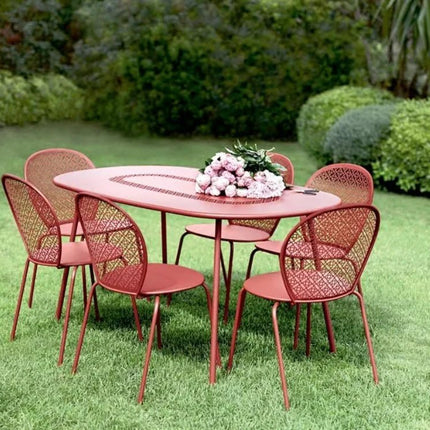 LORETTE Oval Table 160 x 90 cm - hospitality