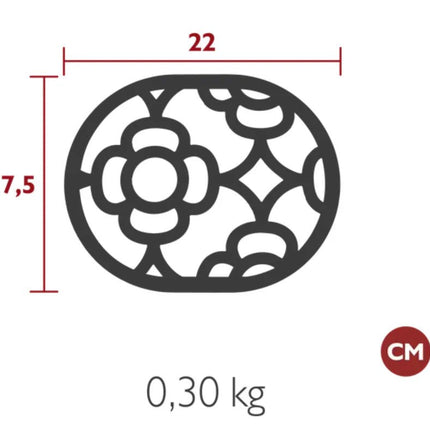 LORETTE Trivet 22 x 17.5 cm Non Slip Pad - hospitality