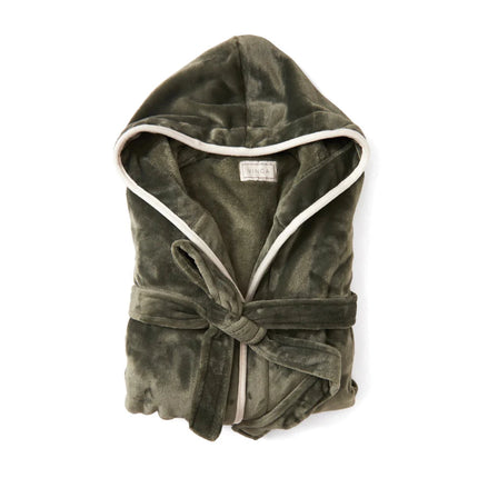 Louis Luxury Plush RPET Robe S/M GRS Collection - hospitality