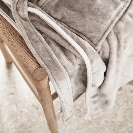 Louis Luxury Plush RPET Robe S/M GRS Collection - hospitality