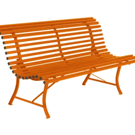  suitable for outdoor commercial and garden spacesFolding Bench Fermob5021.0Acapulco Blue