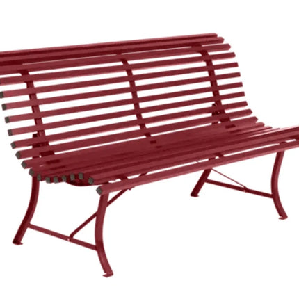 Louisiane 150cm Outdoor Bench - Custom Wood DesignsFermob Louisiane outdoor folding bench with steel frame