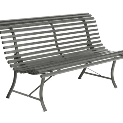 Louisiane 150cm Outdoor Bench - Custom Wood DesignsLouisiane 150cm white outdoor folding bench by Fermob