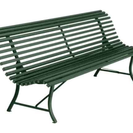  4-seater for outdoor seating.Folding Bench Fermob5017.0Cotton White