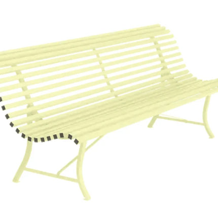 Louisiane 200cm Outdoor Bench 4 Seater - Custom Wood DesignsFermob Louisiane 200cm black cherry outdoor folding bench with four seats