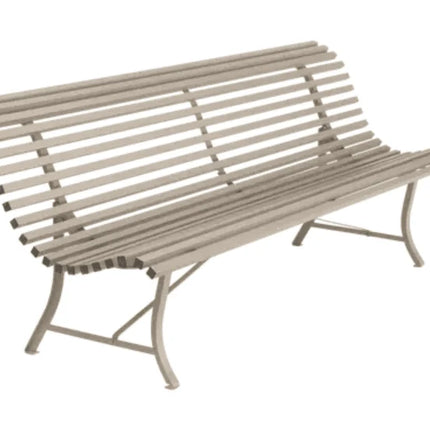  metal garden furniture in a cactus green finish.Folding Bench Fermob5024.0Cactus