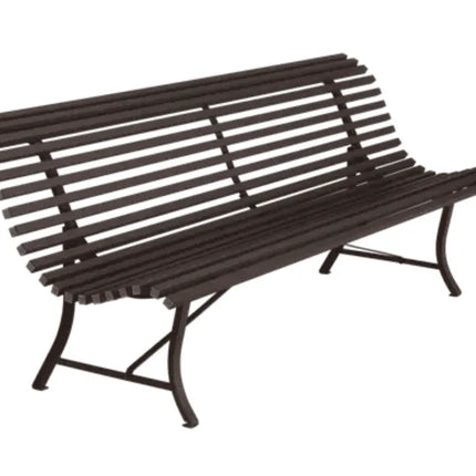  designed for four-seater garden seating.Folding Bench Fermob5026.0Chilli