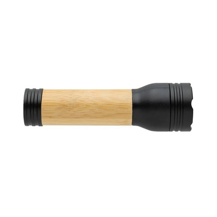 Lucid 1W RCS certified recycled plastic & bamboo torch - hospitality