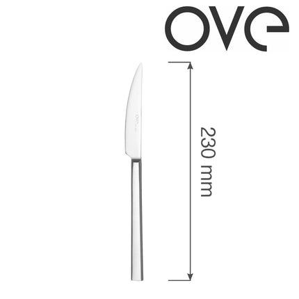 Lugano table knife, OVE, 230 mm - hospitality