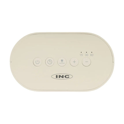 Luma Rise RCS recycled plastic white noise alarm clock - hospitality
