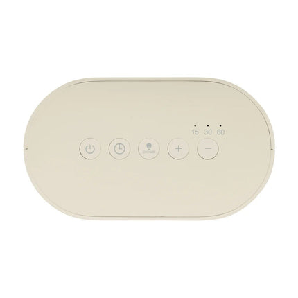 Luma Rise RCS recycled plastic white noise alarm clock - hospitality