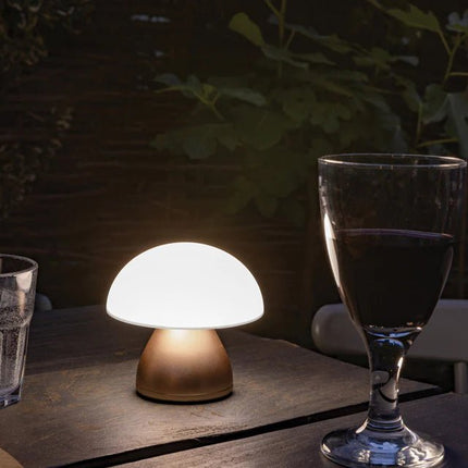 Luming RCS recycled plastic USB re-chargeable table lamp - hospitality