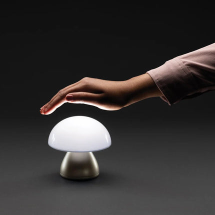 Luming RCS recycled plastic USB re-chargeable table lamp - hospitality