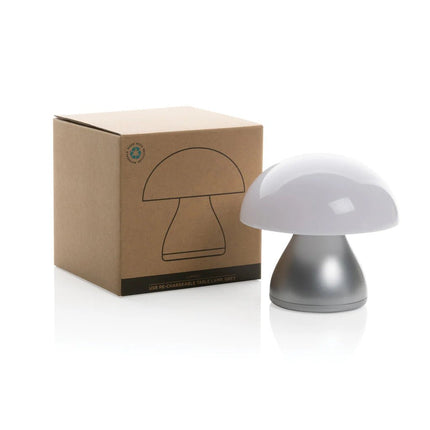 Luming RCS recycled plastic USB re-chargeable table lamp - hospitality
