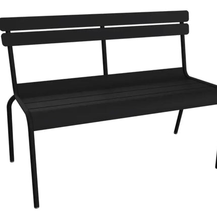 Luxembourg 2/3-seater Bench with backrest - hospitality