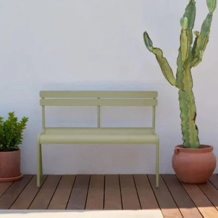 Luxembourg 2/3-seater Bench with backrest - hospitality