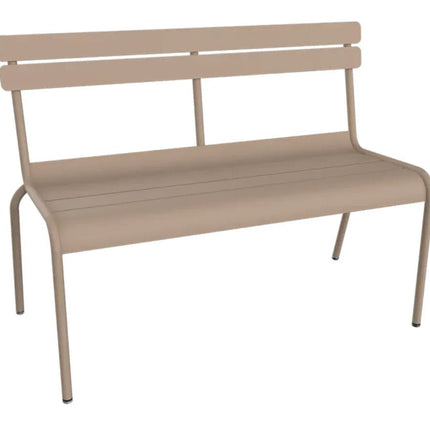 Luxembourg 2/3-seater Bench with backrest - hospitality