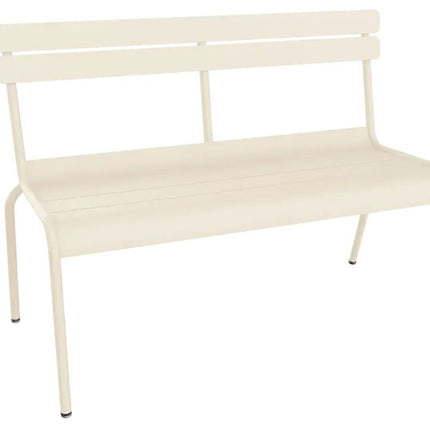 Luxembourg 2/3-seater Bench with backrest - hospitality
