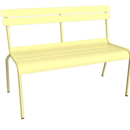 Luxembourg 2/3-seater Bench with backrest - hospitality