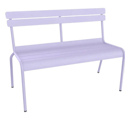 Luxembourg 2/3-seater Bench with backrest - hospitality