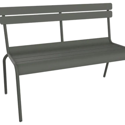 Luxembourg 2/3-seater Bench with backrest - hospitality