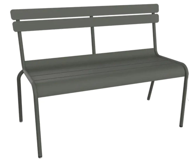 Luxembourg 2/3-seater Bench with backrest - hospitality