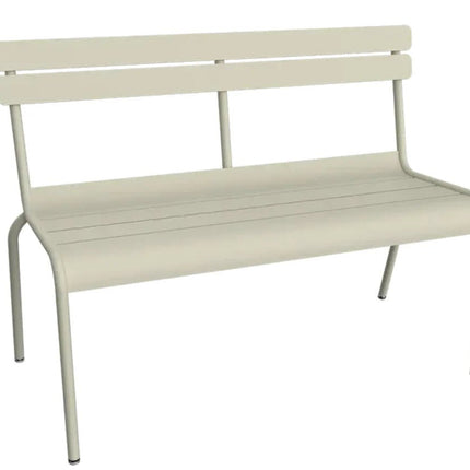 Luxembourg 2/3-seater Bench with backrest - hospitality