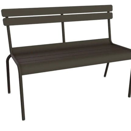Luxembourg 2/3-seater Bench with backrest - hospitality