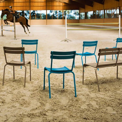 Luxembourg 2/3-seater Bench with backrest - hospitality