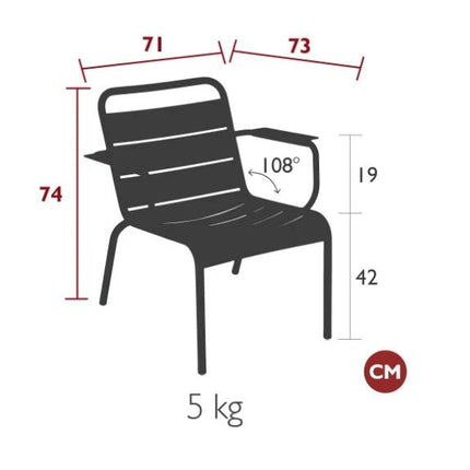 Luxembourg Armchair Lounge - hospitality