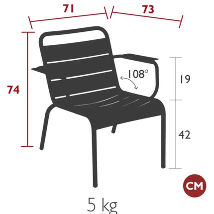 Luxembourg Armchair Lounge - hospitality