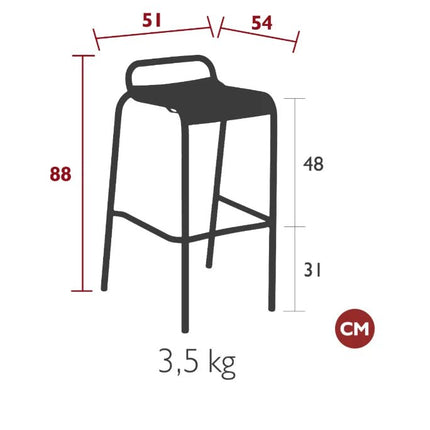 Luxembourg Bar Stool Dining - hospitality