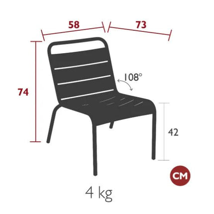Luxembourg Lounge Chair - hospitality