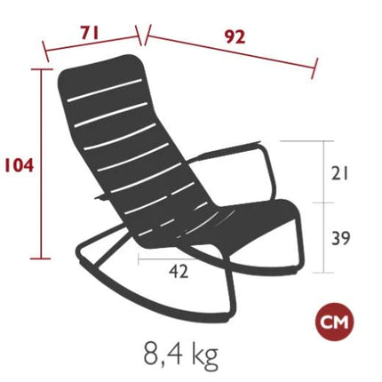 Luxembourg Rocking Chair - hospitality
