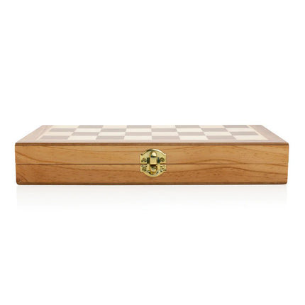 Luxury wooden foldable chess set - hospitality