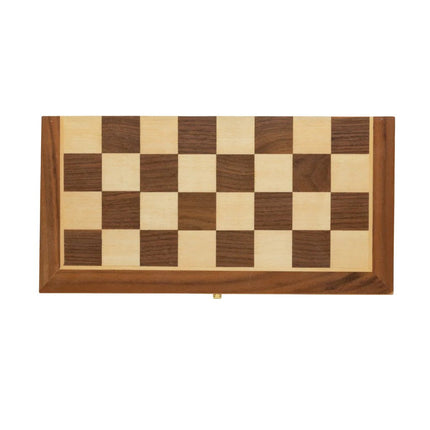 Luxury wooden foldable chess set - hospitality