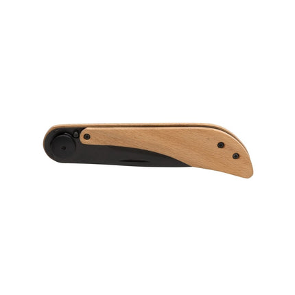 Luxury wooden knife with lock pack of 25 - hospitality