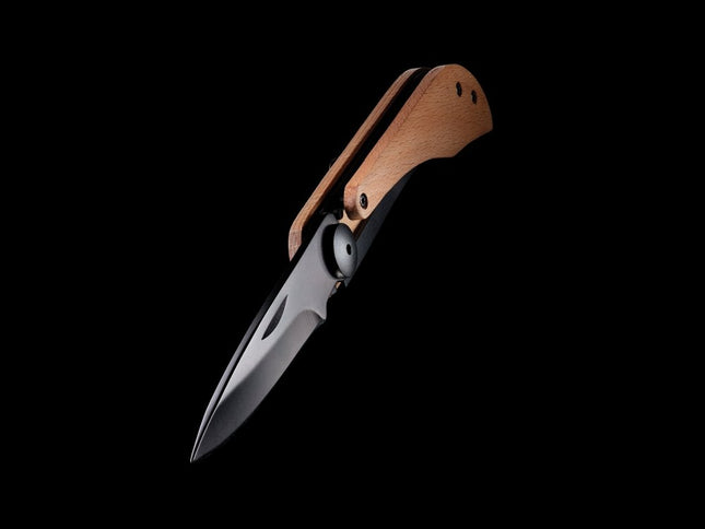 Luxury wooden knife with lock pack of 25 - hospitality