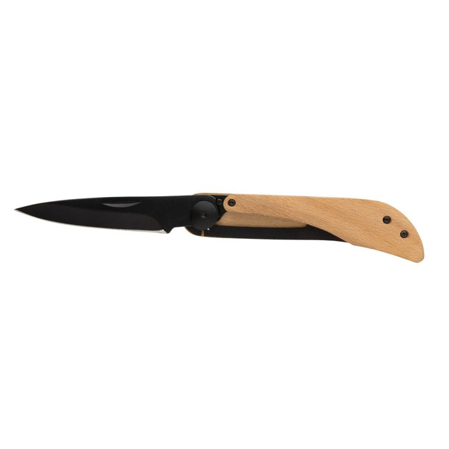 Luxury wooden knife with lock pack of 25 - hospitality